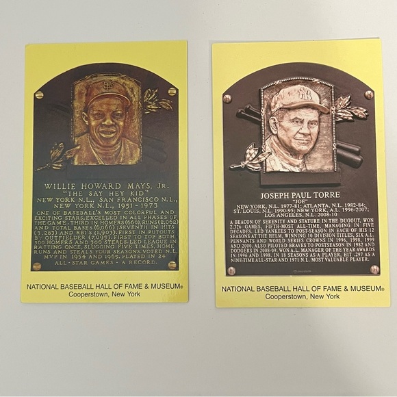 Lot of Four Postcards from the National Baseball Hall of Fame and Museum - Picture 4 of 6